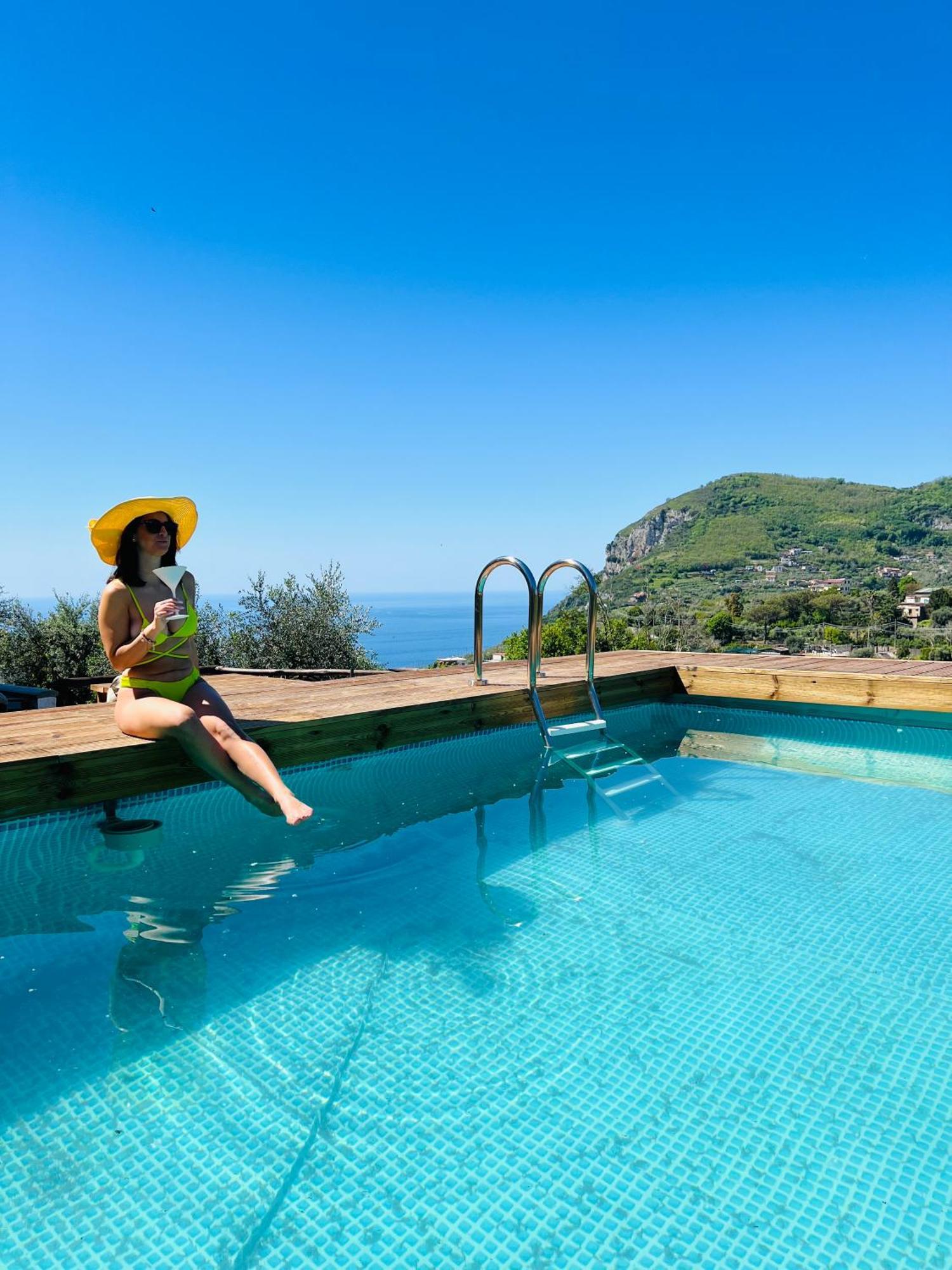 Wanderlust Villa Piano di Sorrento Exterior foto