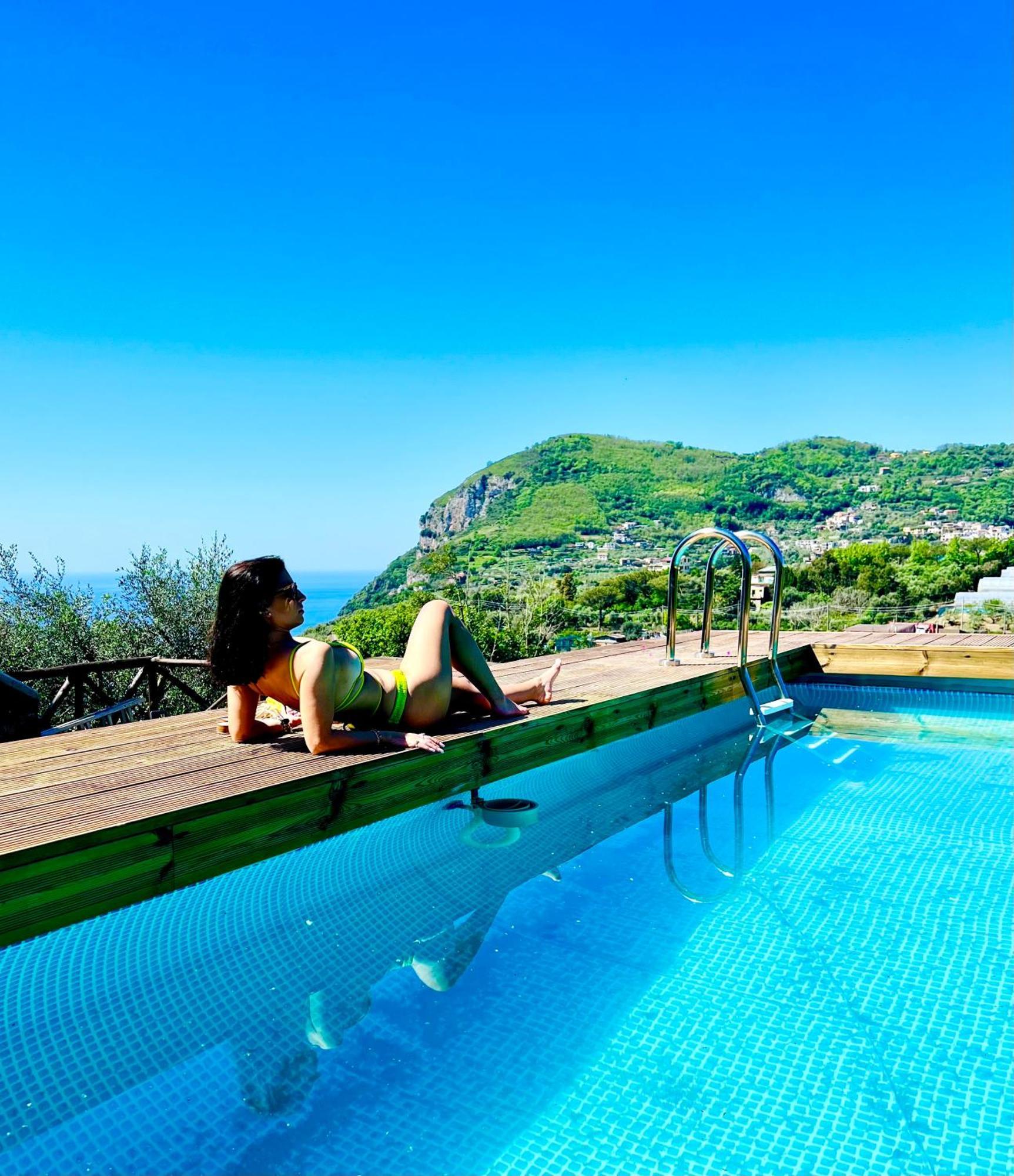 Wanderlust Villa Piano di Sorrento Exterior foto